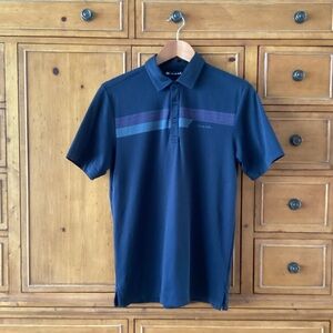 Men’s Travis Mathew Black Polo Shirt Size S